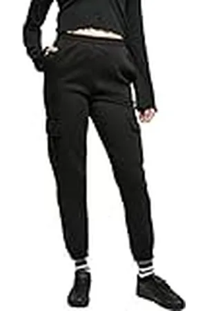 Urban classics Sportbroek voor dames met opgestikte zakken, cargo joggingbroek, hoge taille, cargobroek, broek voor vrouwen, verkrijgbaar in vele kleuren, maten XS - 5XL, , S