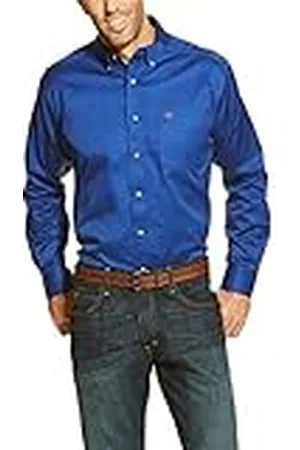 Ariat Heren Solid Twill Shirt-dotd, , L