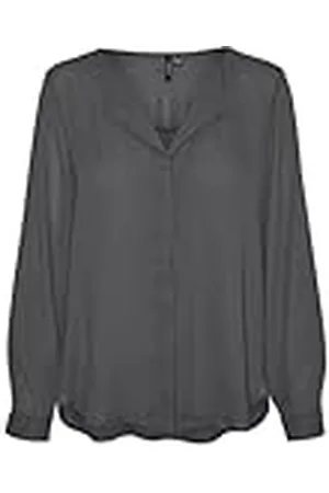 VERO MODA VMPOEL LS Collar Shirt WVN GA, , M