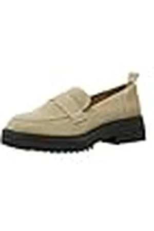 ESPRIT Modieuze Chunky Penny Loafer, 285/SAND, 39 EU, , 39 EU