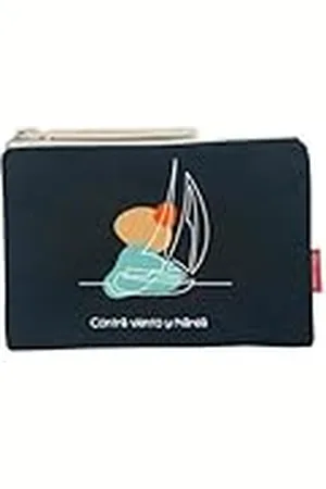 Hello-Bags . Toilettas/handtas; buitenkant: 100% katoen, met ritssluiting en binnenvoering; incl. Kraft-geschenkenvelop, model Convience, kleur: ecru/ , afmetingen: 23 x 15,5 cm., , Mediano