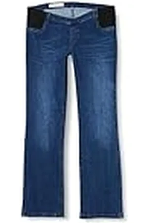 bellybutton Damesjeans, bootcut met elastische zak, zwangerschapsjeans, , 32