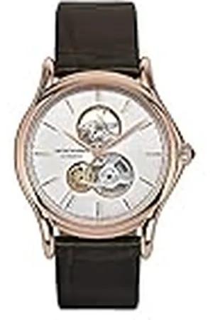Emporio Armani Emporio Armani Zwitsers horloge voor heren, automatisch uurwerk, 42 mm roségouden roestvrijstalen kast met alligatorband, ARS3401