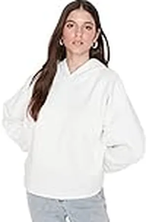 Trendyol Sweatshirt - Bruin - Oversize, , S