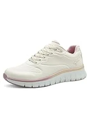 Tamaris Dames 1-23757-43 Sneakers, White Comb, 41 EU, , 41 EU