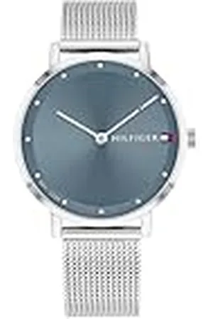 Tommy Hilfiger Pippa analoog kwartshorloge voor dames, met mesh roestvrij stalen armband