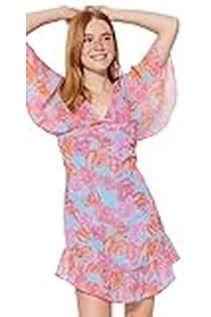 Trendyol Dames A-lijn Regular fit geweven jurk, ,40, , 66