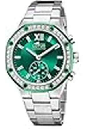 Lotus Dameshorloge 18924/4 Connected 316L roestvrijstalen horlogekast zilver 316L roestvrij stalen armband zilver, , Armband