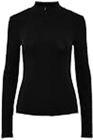 Pieces® PCKITTE Zip LS T-Neck Top NOOS BC, , S