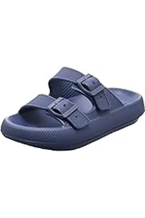 TOM TAILOR 7490230001 Damesslippers, marineblauw, 39 EU, , 39 EU