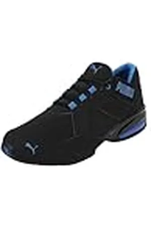 PUMA Enzin Sl V2 hardloopschoen voor heren, Zwart Lapis Blauw, 46 EU