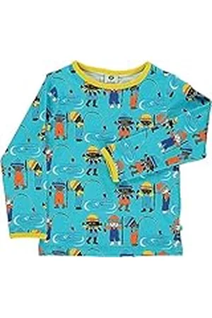 Småfolk T-shirt LS. Children Fishing, , 80 cm