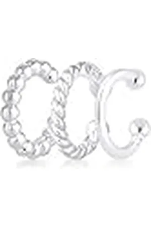 Elli Oorbellen Dames Oorklem Set Geo Minimaal Look in 925 Sterling