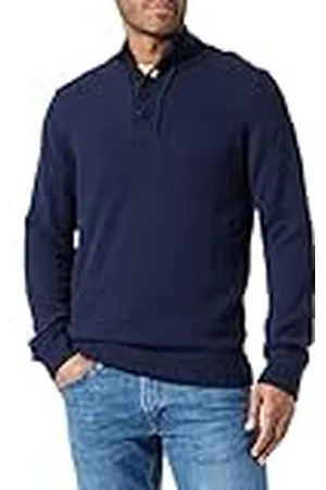 Daniel Hechter Heren Knit Troyer Trui, , XXL