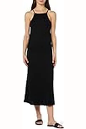 ONLY Onlmay Life S/L Strap Dress Cs JRS Maxi-jurk, , XS
