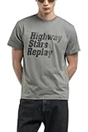 Replay Heren Regular Fit T-shirt van katoen, , 3XL