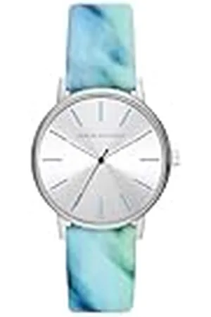Armani Exchange Analoog dameshorloge kwarts met armband van roestvrij staal AX5595, , band
