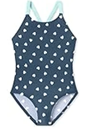 Schiesser Badpak voor meisjes - Aqua Kids Girls - maat 92 tot 140, , 128 cm