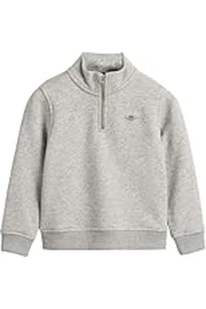 GANT Unisex kinderen Shield Half Zip Sweat Sweatshirt, , 92