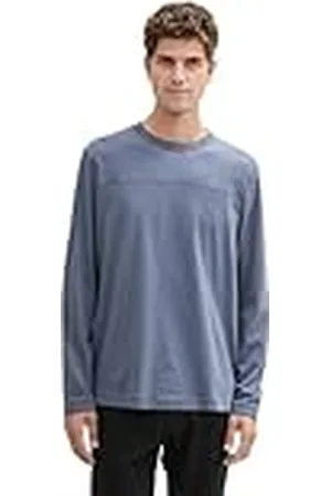 TOM TAILOR T-shirt met lange mouwen voor heren, , M
