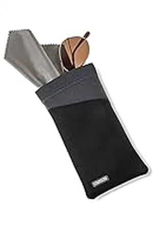 Carson Industries Beschermende Brillenzak met Ingebouwde Microfiber-Doek voor Eyewear en Zonnebril, , S