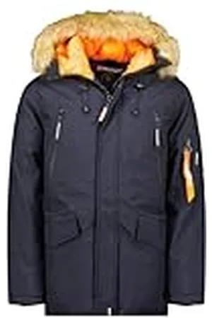 Geographical Norway Arnold Herenparka, lang, warm, herfst, winter, waterdicht, waterafstotend, bontjas, outdoor, winddichte jas, heren ( , XL), , XL