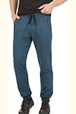 Trigema Heren sportbroek, Jeans-melange, L