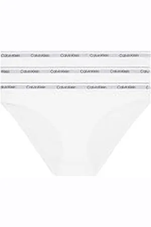 Calvin Klein Bikini-slipje voor dames, Wit , XXL grote maten
