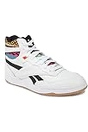 Reebok Unisex BB 4000 II MID Sneaker, FTWWHT/CBLACK/RBKG04, 8 UK, Ftwwht Cblack Rbkg04, 42 EU