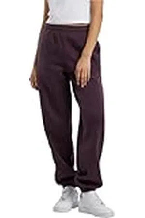 Build Your Brand Fluffy Joggingbroek voor dames, losse pasvorm, maten XS - 5XL, , L