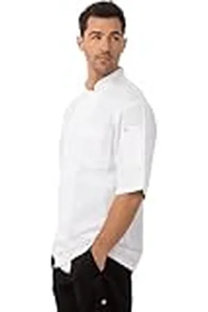 Chef Works A914-3XL Unisex Montreal Cool Vent Chefs Jacket, 3XL, wit