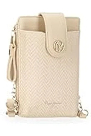 Pepe Jeans Sprig schoudertas voor mobiele telefoon, , 9,5 x 16,5 cm, kunstleer van Joumma Bags, , Eén maat, schoudertassen mobiele telefoon houder