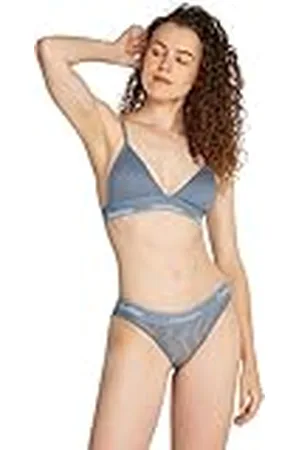 Calvin Klein Dames Bikini 0000F3787E Coördinaten Brief, , XS, , XS