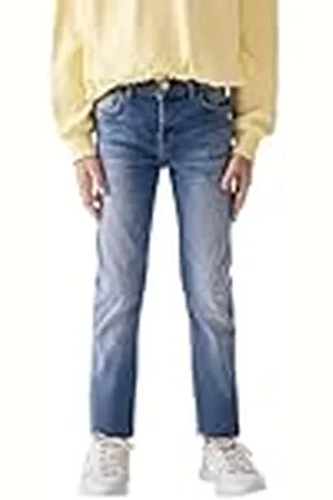 LTB Jeans Meisjes-jeansbroek Isabella G Skinny medium taille met ritssluiting in lichtblauw - maat 110 cm, , 110 cm