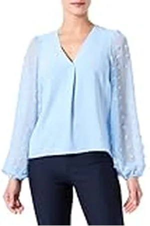 VILA Dames Visilua L/S V-hals Top/E Lange Mouwen Blouse, , 42