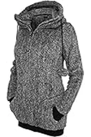 Urban classics Dames Dames Dames Dames Melange Teddy Zip Hoody Hoodie Hoodie