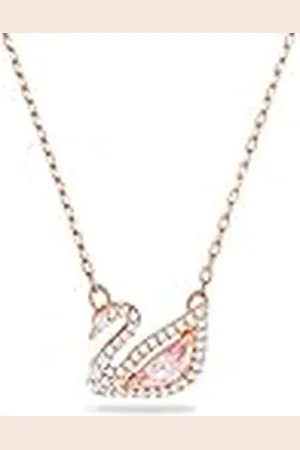 Swarovski Dazzling Swan Ketting, Swan, Roze, Roségoudkleurige Toplaag