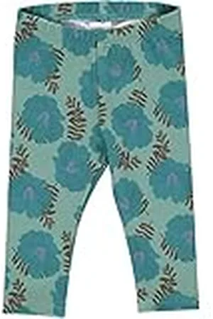 Green Cotton Power leggings voor babymeisjes, , 74 cm