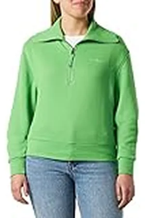 Tommy Hilfiger Litao-Case Dames 1985 REG Mini Corp Logo 1/2ZIP 1/2 Zip, veelkleurig, M, Meerkleurig, M