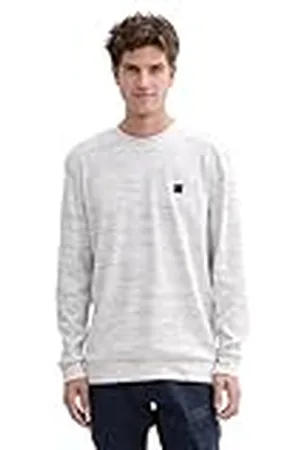TOM TAILOR T-shirt met lange mouwen voor heren, , XXL