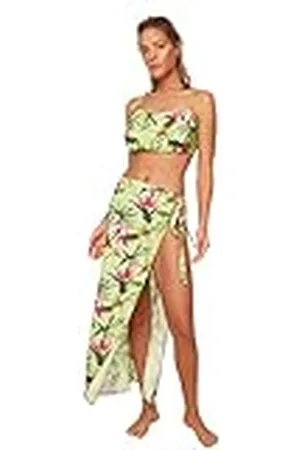 Trendyol Dames effen geweven tweedelige set, , 36