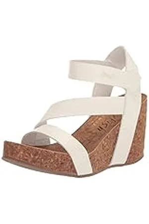 Blowfish Hapuku Wedge sandaal voor dames, Kokos kleurstof, 38 EU