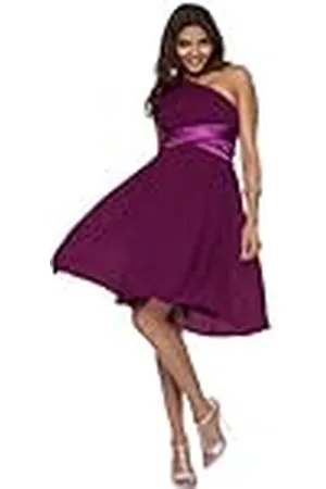 Astrapahl Cocktailjurk voor dames, one shoulder, knielang, , 34 NL