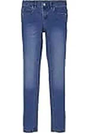 NAME IT Skinny Fit Jeans voor meisjes, blauw (middelblauw denim), 146 cm