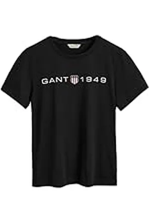 GANT Dames Reg Printed Graphic T-shirt, , XL