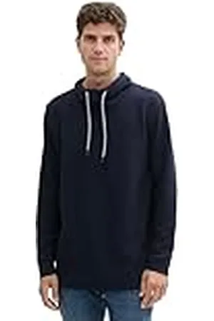 TOM TAILOR Heren T-shirt met lange mouwen, , M