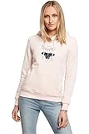 miss tee Dames hoodie Euphoria Hoody, casual hoodie met print op de voorkant, regular fit, maten XS - 5XL, , L