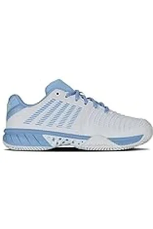 K-Swiss Dames Express Light 3 tennisschoenen, WHT/Dutch Canal/Green, 36 EU, , 36 EU