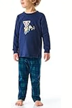 Schiesser Jungen Schlafanzug Set Pyjama warme Qualitäten Frottee - Fleece - Interlock - Größe 92 bis 140