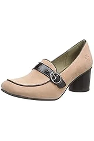Fly London Dames SUKE764FLY Loafer, Roze/Zwart